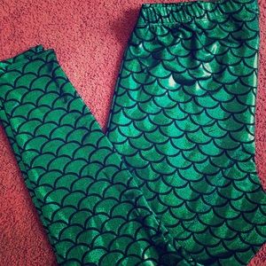 Torrid Mermaid Scale Shimmer Leggings